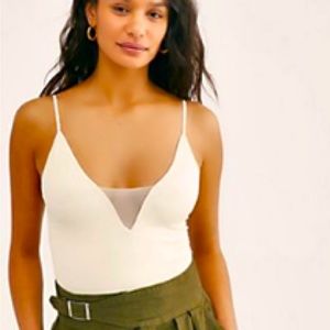 Free People Cream Camisole